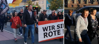 größtenteils zwischen fünfzig und hundert sowie ab und zu auch zweihundert Menschen zusammenkamen