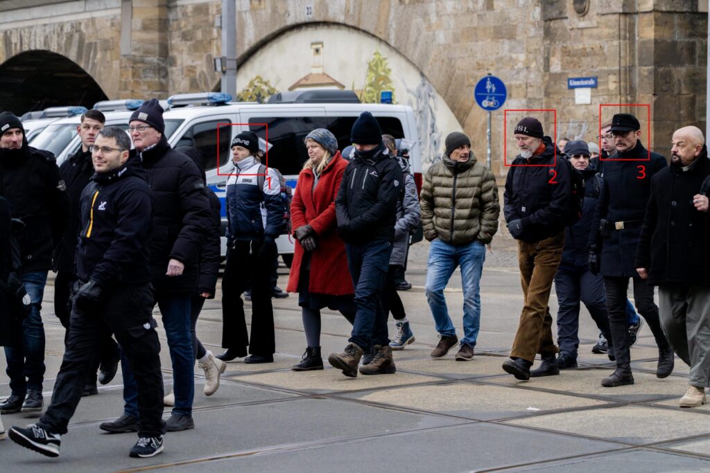 Elias Rössel, Ralf Gabel und Axel Schlimper